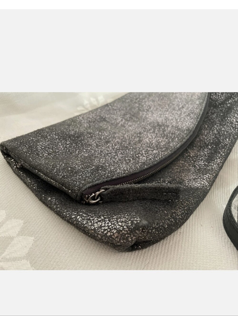 FOLDOVER  GUNMETAL  METALLIC
